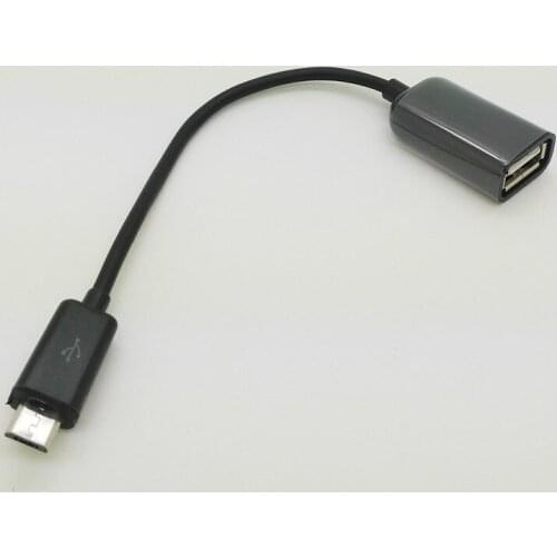 OTG Micro USB to USB 2.0 Data OTG Cable Adapter 50PCS