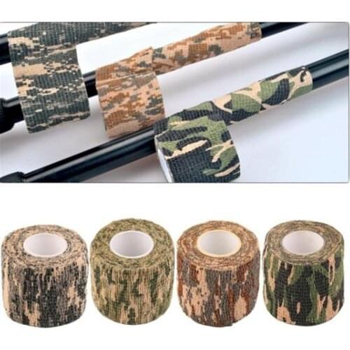 Hunting Tape Hunting Camouflage Tape Bandage Wrap Desert Tape Grid Masking Tapes Non-Woven Tapes