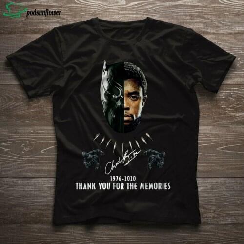 MenS T-Shirt RIP Chadwick Boseman Shirt Rest In Peace Panther Tee Shirt Wakanda Forever