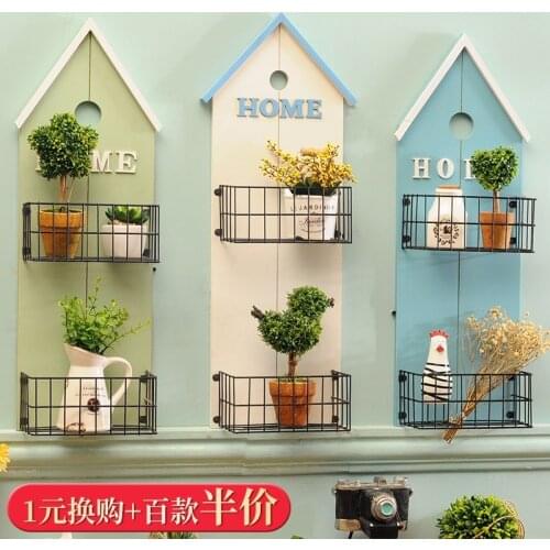 Mediterranean style wall decoration / shelf / creative home wall hanging / living room / wall hanging