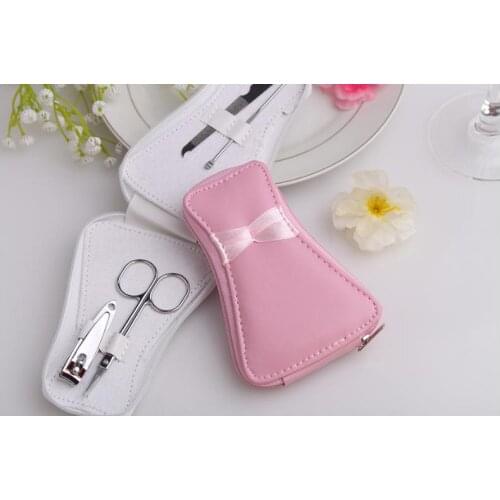 New best wedding dress shape Manicure Set bridal shower favor gifts wedding party favor supplies guest souvenirs SN1869