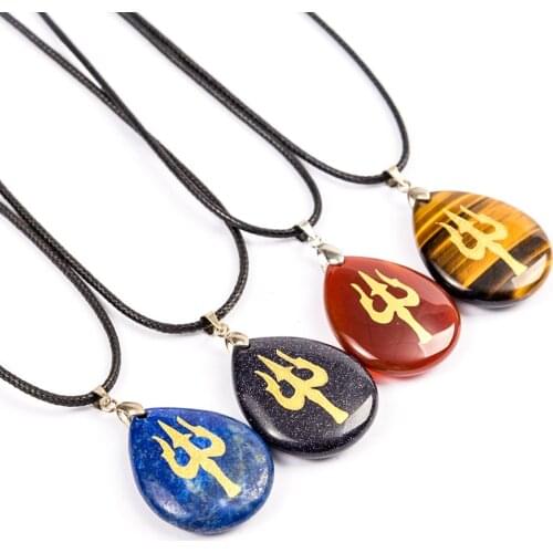 Aquaman Trident Pendant Necklace for Mens Punk Statement Necklaces The Newest Religious Pendants