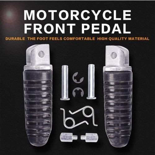 Front Footrests Foot Peg Rests For Suzuki Bandit250 Bandit400 GSF250 GSF400 74A 75A 78A Bandit Motorcycle Accessories