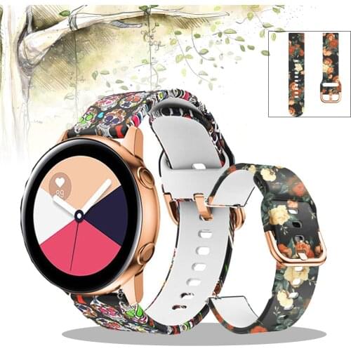 Smartwatch Wrist Band Bracelet For Samsung Galaxy Watch 42mm Strap Replacement Belt For Samsung Galaxy Active 2 40mm 44mm Watch