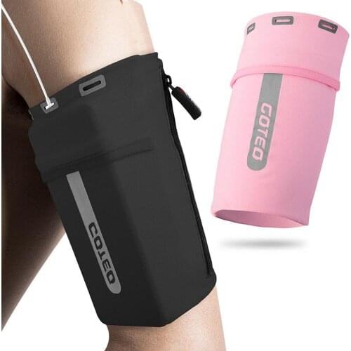 Arm Bag For Phone 7.5in Waterproof Breathable Ultralight Sports Belt Gym Jogging Pouch Cycling Marathon Trail Running Accessorie
