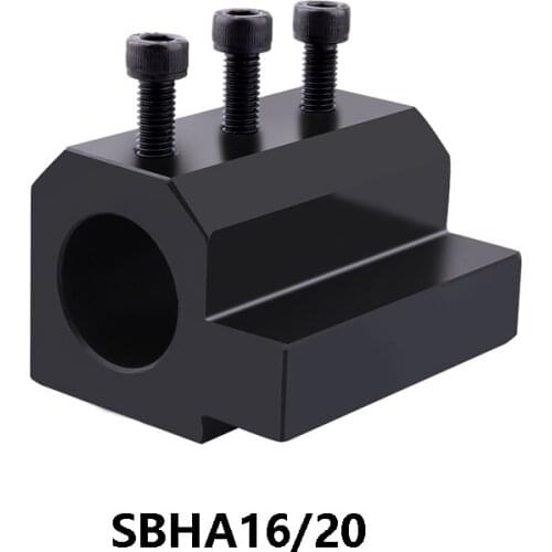 OYYU SBHA Internal Auxiliary Tool Guide Sleeve SBHA16-20 SBHA16-25 SBHA20-16 SBHA20-20 1pcs for CNC Lathe Drill Tool Holder