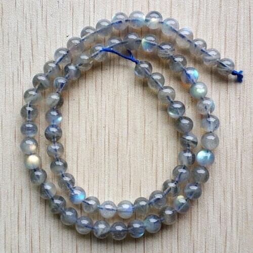 High quality Natural Labradorite round loose 6mm beads for Handcrafted Necklaces Bracelets jewelry Wholesale 67pcs/lot free