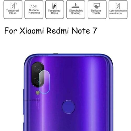 For Xiaomi Redmi Note 7 6 Pro Camera Lens Protector Soft Tempered Glass Back Lens Rear Film Redmi 6 Pro Note 6 Pro Cvoer Films