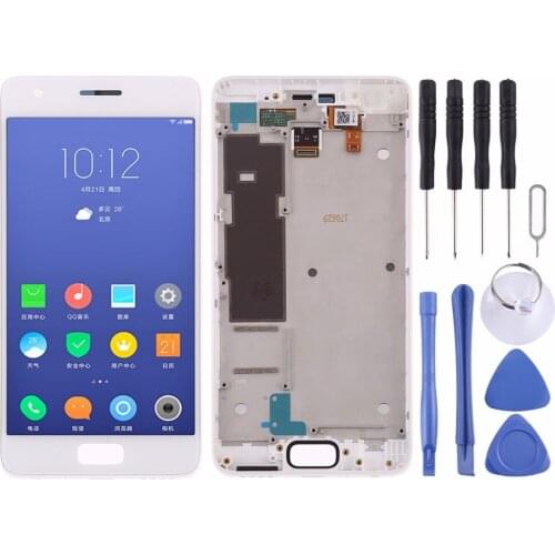 LCD Screen and Digitizer Full Assembly with Frame for Lenovo ZUK Z2