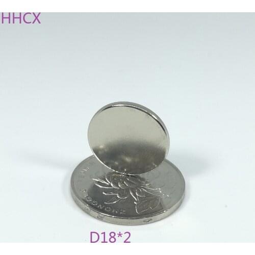 10pcs/lot disk magnet 18*2 N35 Magnet 18x2 Magnets 18 x 2 for speaker