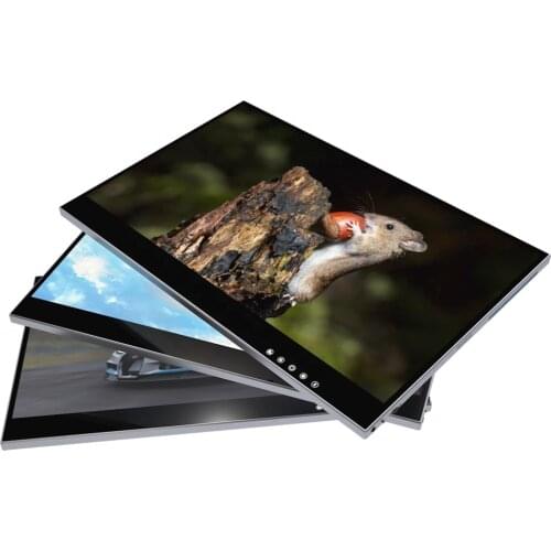 17.3 inch 4K portable Monitor HDMI Input With Quad Split View 12G SDI Full HD Directors Monitor
