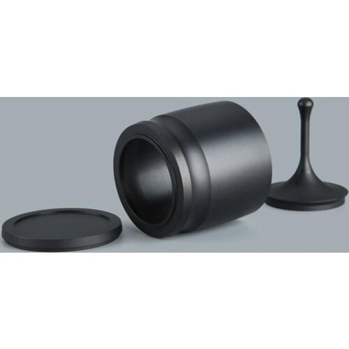 Aluminum Intelligent Dosing Ring Brewing Bowl Coffee Powder for Espresso Barista Funnel Portafilter for 58MM Coffee Tamper