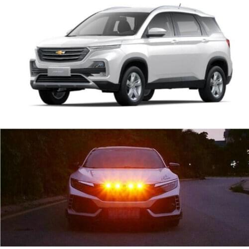 Car Accessories Grille Light Lamp For Chevrolet lacetti aveo captiva IMPALA KALOS MATIZ NIVA NUBIRA ORLANDO SPARK TACUMA EVANDA