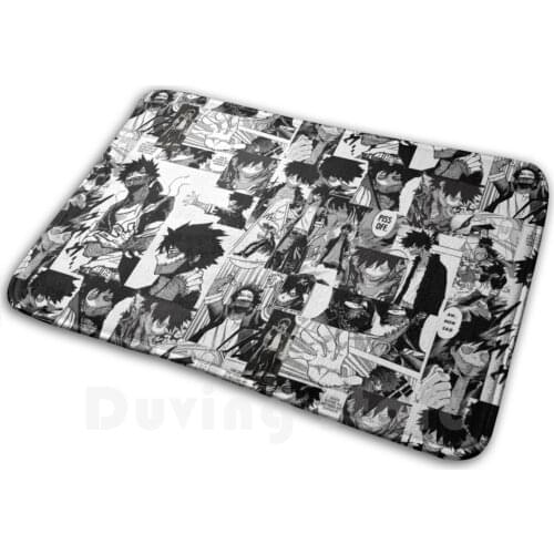 Dabi Collage Soft Non-Slip Mat Rug 3055 Carpet Cushion Dabi Bnha Boku No Hero Academia Mha Todoroki