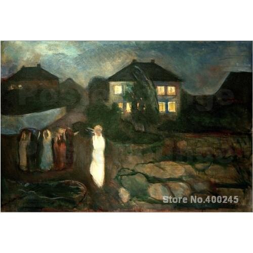 Der Sturm Edvard Munch painting modern art Hand painted High quality