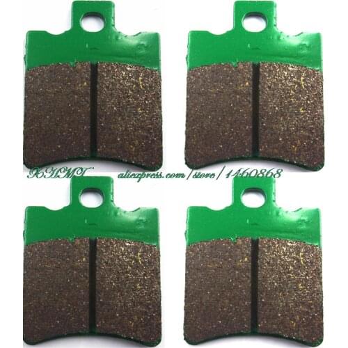 For MOTO GUZZI 350 NTX 1987 Disc Brake Pads Pill Front Rear