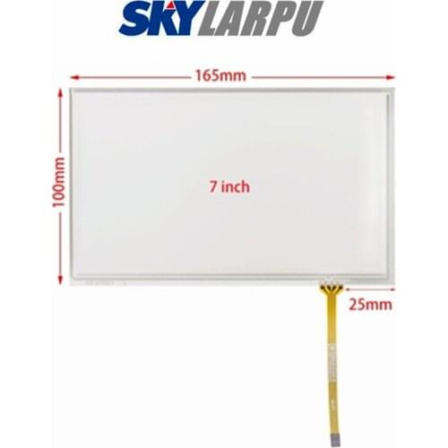 Original New Handwritten 7"Inch for Use On Bable 165mm*100mm 165*100mm Car DVD Navigation GPS Touch Screen Panel Free Shipping