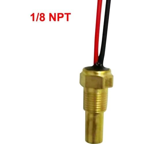 1/8NPT Water Temperature Sensor 1 Piece Sensor fit Car Boat Marine Water Temperature Gauge Alarm Sender 310-22ohm