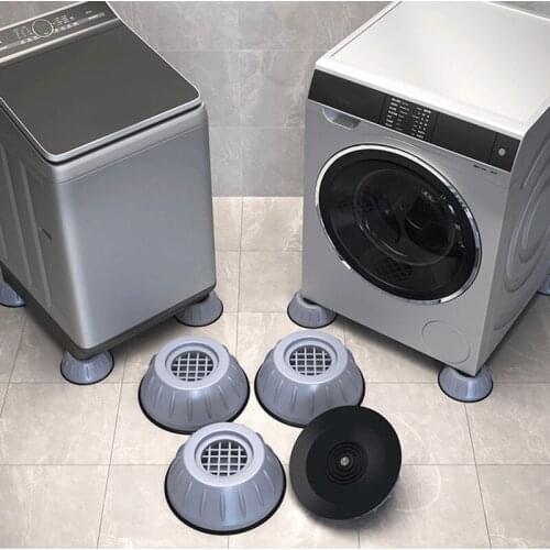 4Pcs Anti Vibration Feet Pads Washing Machine Rubber Mat Anti-Vibration Pad Dryer Universal Fixed Non-Slip Pad Hot Products