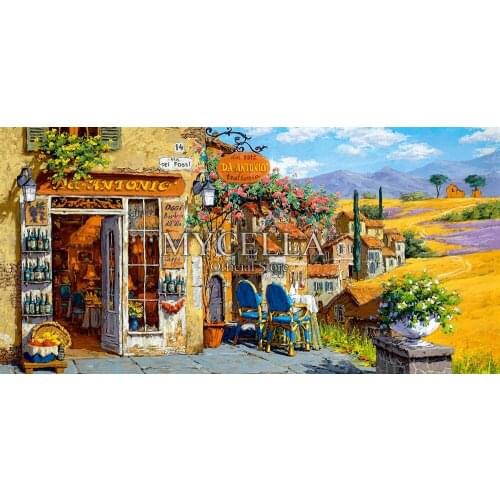 5d Diy Diamond Painting Landscape Italy Cross Stitch Diamond Embroidery scenery Full Mosaic Home Decor Gifts Wall Stickers Arts