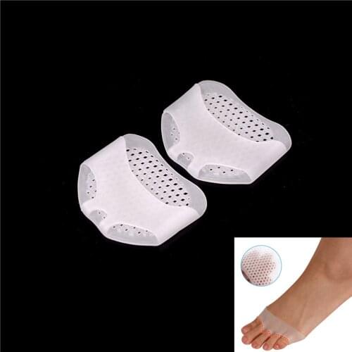 High Heel Shock Absorption Anti Slip-resistant Metatarsal Foot Pad Forefoot Pad Feet Pain Health Care Soft Silicone Gel Toe Pads