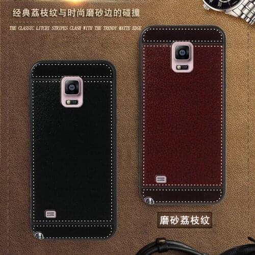 For Samsung Galaxy Note4 Note3 5 Note8 9 Note10 Pro Note20 Ultra Case Black Red Blue Pink Brown 5 Style Fashion Phone Cover