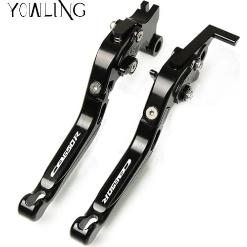 FOR HONDA CB650R CB 650R CB650 R Motorcycle Accessories Adjustable Extendable Foldable Brake Clutch Levers LOGO CB650R 2019 2020