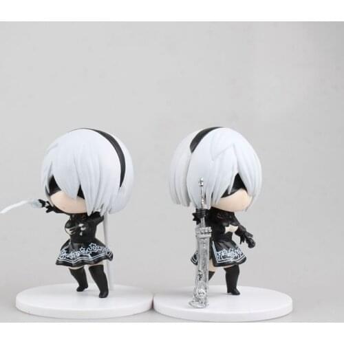 Game NieR: Automata YoRHa No.2 Type B 2B Yorha Static Arts PVC Anime Action Figure Doll Model Collectible Toys Gift Dropshipping
