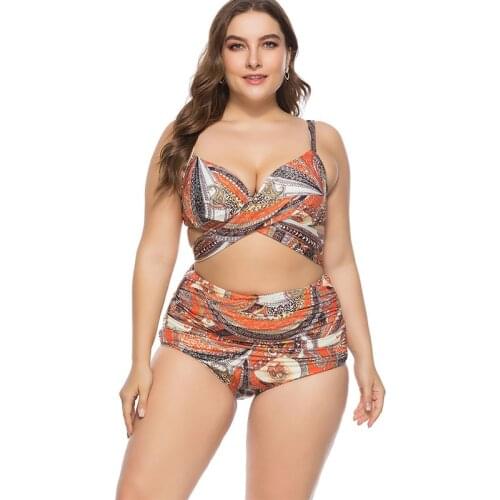Tank Heart Bikini Set 2021 Biquini Plus Size Swimsuit Womens Tankini Swimsuit Womens Two-piece Swimsuit Swimsuit Swimwear