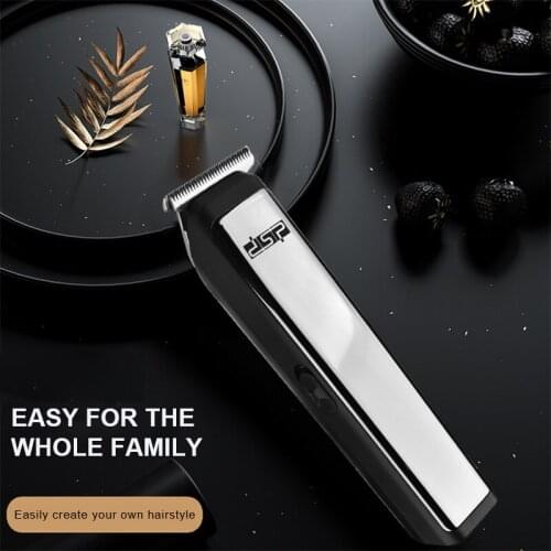 Men Hair Clipper Household Hair Cutting Trimmer Machine Stainless Steel Blade USB Lithium Battery Fast Charge Shaver