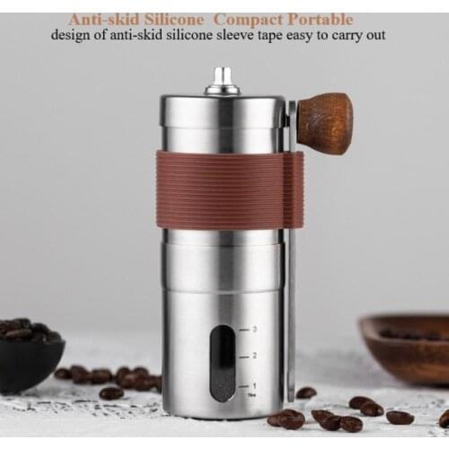 Coffee Grinder Mini Stainless Steel Hand Manual Handmade Coffee Bean Grinders Mill Kitchen Tools Grinders Coffee Machine Cocina