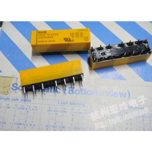Original DS4E-S-DC5V AG234944 14pin relays