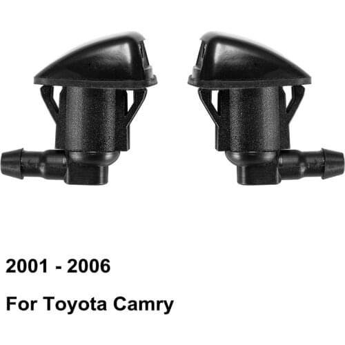 Front Windshield Washer Nozzle 85381AE020 85381-AE020 for Toyota Camry ( 2001 - 2006 ) ( Pack of 2 )