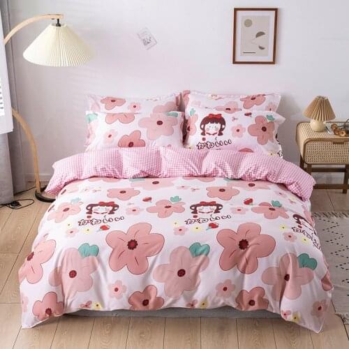 Bed Linen Duvet Cover Set Nordic Bedding Set 240x220 Bed Sheets And Pillowcases Full Queen King Size Home Textile