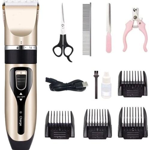 Professional Pet Dog Hair Trimmer Animal Grooming Clippers Cat Cutter Machine Shaver Electric Scissor Clipper Pet supplies