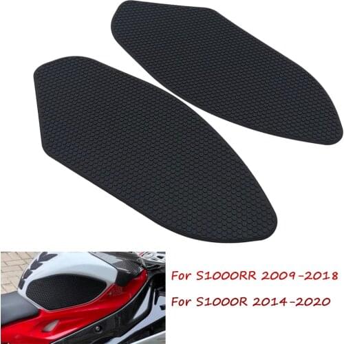 Motor Anti-Heated Gas Tank Side Grip Traction Knee Protector Sticker Anti Slip Pad For BMW S1000RR 2009-2018 S1000R 2014-2020