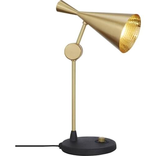 Simple light luxury classic table lamp bedroom study bedside table lamp