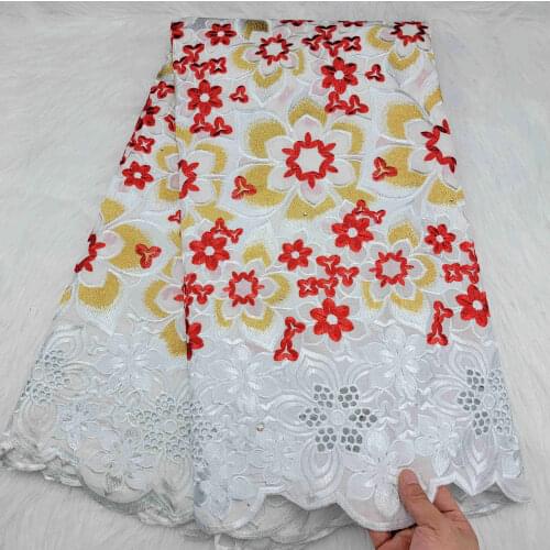Swiss Voile Lace In Switzerland Dubai Fabric Brode Coton Africain Tissu Dentelle Nigerian Lace Fabrics African Dry Lace Fabric5Y