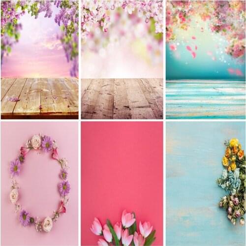 SHENGYONGBAO Vinyl Rose Flower Photography Background Props Newborn Portrait Photographic Backdrops For Photo Studio 21602HET-01