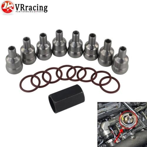 VR High Pressure Oil Rail Ball Tube Repair Kit with Tool & O-rings for Ford F-250/F-350 6.0L 03-10 Car Repair Tools VR-FRR01