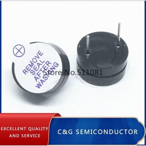 10pcs 5V Active buzzer Electromagnetic SOT plastic tube 12*6.5mm 6.5mm zj