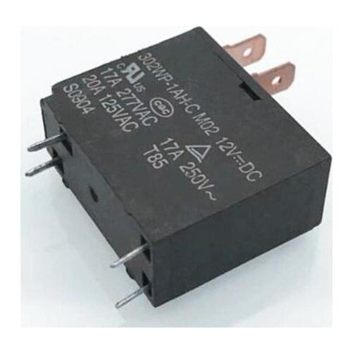 10pcs/lot 302WP-1AH-C 302WP-1AH-C-M02-12VDC JQX-62F 12VDC 17A