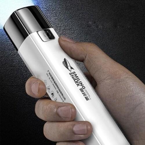 35000LM LED Flashlight USB Rechargeable Flashlights Flashlight Torch Pocket be Used Can Light As Bank Power Camping Hand T1Q0