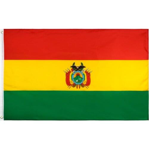 60x90cm/90x150cm BOL Bolivia Flag 2x3ft/3x5ft The National Banner