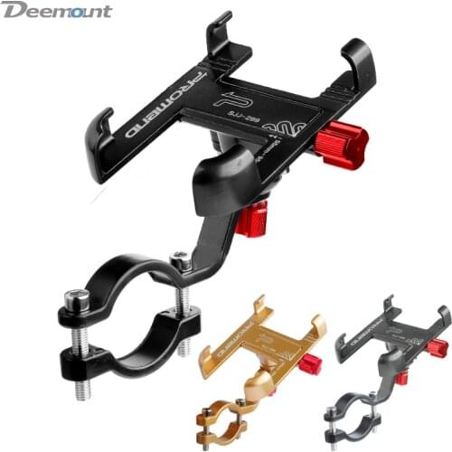 Aluminum Alloy Bicycle Phone Holder Non-Slip Road Bike Cell Phone Bracket Rack MTB GPS Stand Handlebar/Stem Mount