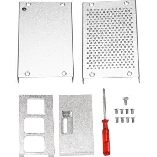 For Raspberry Pi 4 Case RPI 4 Aluminum Case RPI 4B Metal Shell Enclosure for RPI 4 Model B