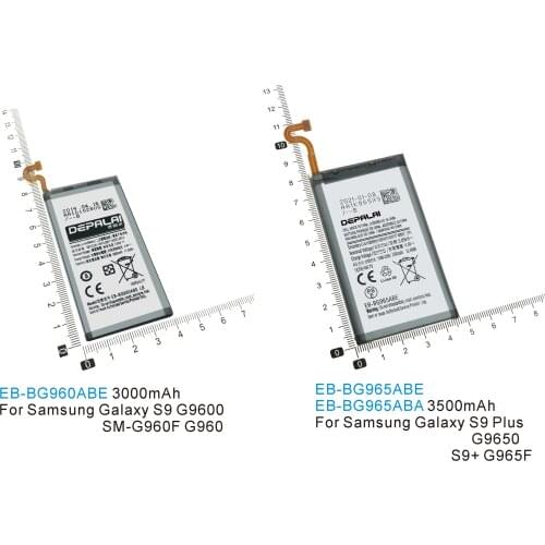 EB-BG960ABE EB-BG965ABE EB-BG965ABA Battery For Samsung Galaxy S9 G9600 SM-G960F S9Plus G9650 S9+ G965F High Quality Batteries