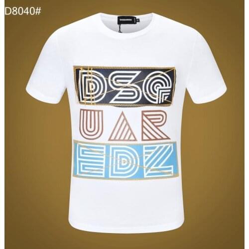 Factory Wholesale 2021 Dsquared2 Casual T-shirt Men Tee Tops Shirts M-XXXL