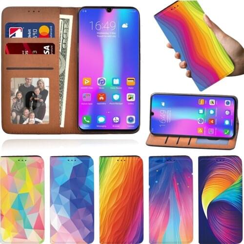 Flip Phone Case for Huawei P Smart 2019/P Smart Plus 2019/P Smart 2020 /P Smart Z Storage Function Phone Protective Case