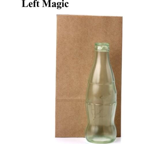 Vanishing Cole Bottle Empty Magic Tricks Coke Stage Close Up Illusions Accessories Mentalism Fun Magic Props Classic Toys Gimmic